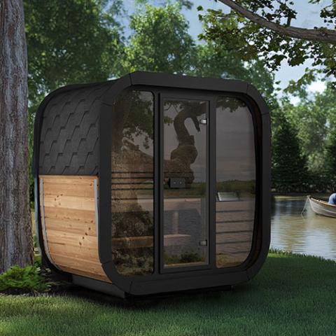 SaunaLife 3 Person Luxury "Cube" Series | NEW 2024 Model CL4G - Aurora Sanctuary
