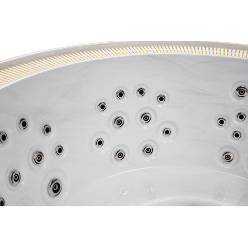 LUXURY SPAS | STUDIO SERIES OSCAR 6 PERSON CLOUD GRAY WS-007