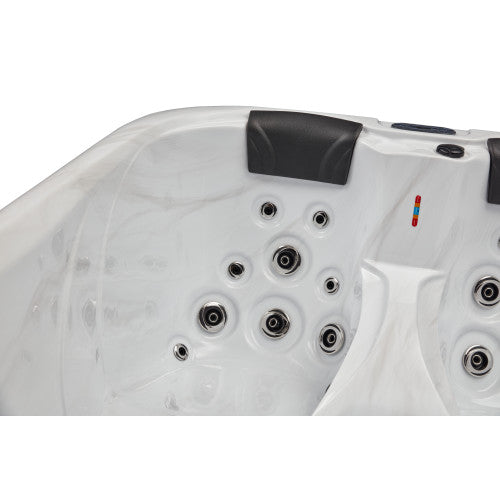 LUXURY SPAS | STUDIO SERIES LARGO 3 PERSON CLOUD GRAY WS-696-CG