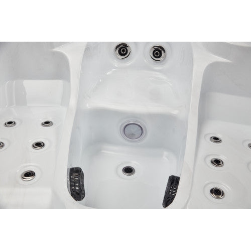 LUXURY SPAS | STUDIO SERIES LARGO 3 PERSON CLOUD GRAY WS-696-CG
