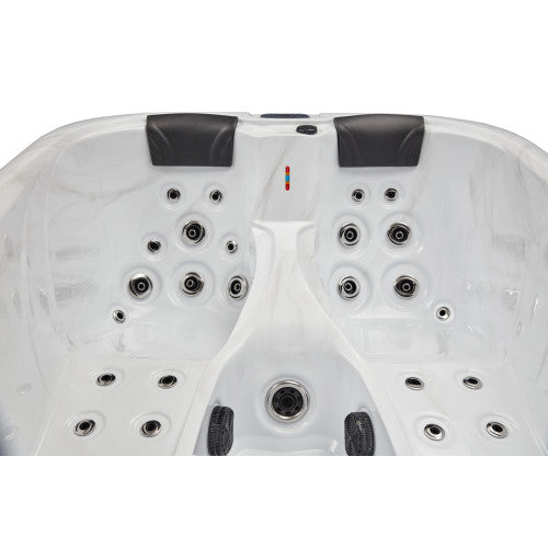 LUXURY SPAS | STUDIO SERIES LARGO 3 PERSON CLOUD GRAY WS-696-CG