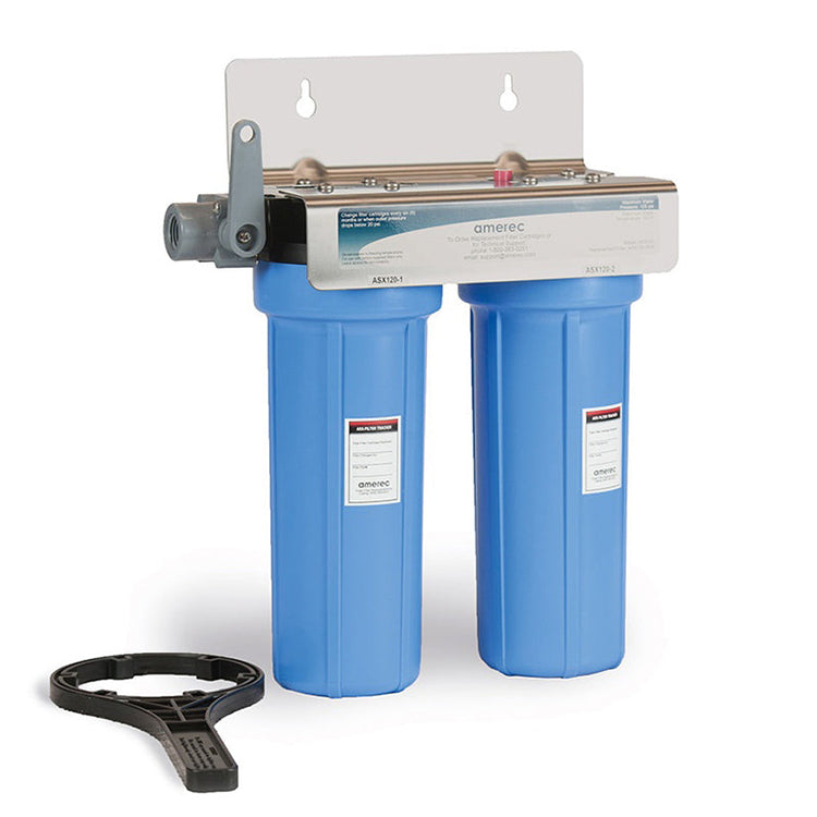 Dual Cartridge Scale-X Water Treatment System