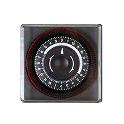 24 Hour Time Clock with 30 minute on/off segments 120V