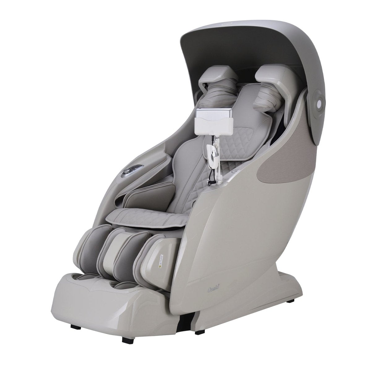 Osaki Platinum AI Xrest 4D Massage Chair in Brown - Top-rated massage chair at Aurora Sanctuary