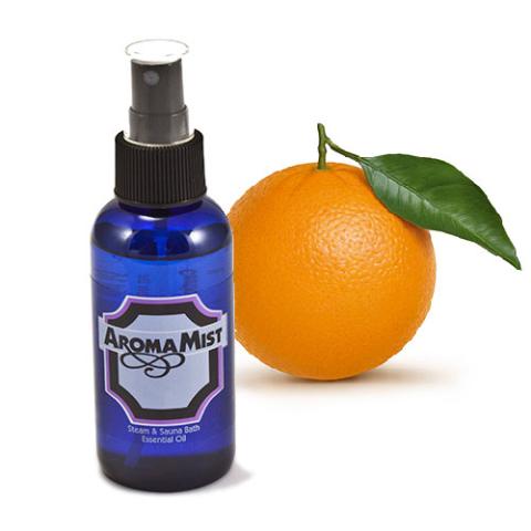 AromaMist Orange Aroma Bath Oil 4-ounce atomizing spray