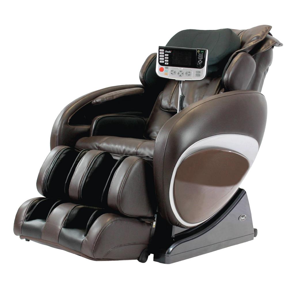 Brown Osaki OS-4000T Massage Chair for Ultimate Comfort