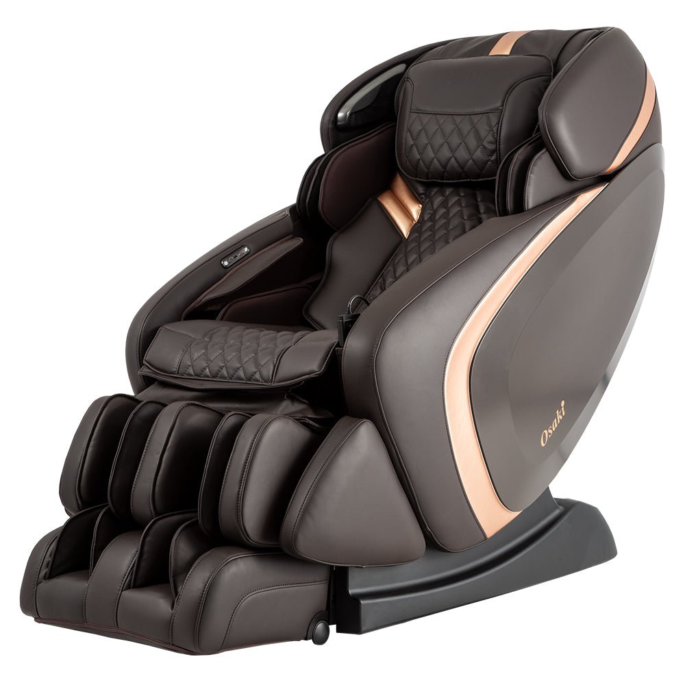 Osaki OS-Pro Admiral II Massage Chair in Brown - Premium Relaxation Experience at Aurora Sanctuary Collection