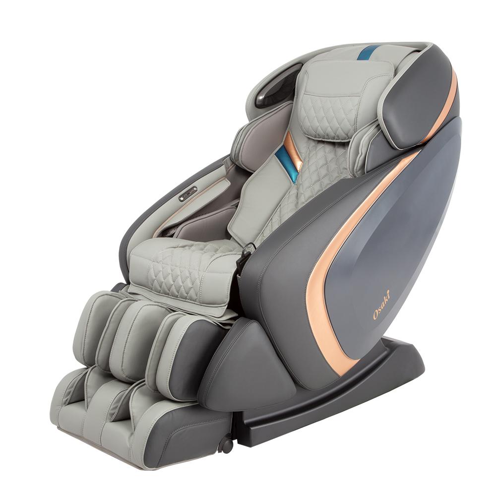 Osaki OS-Pro Admiral II Massage Chair in Gray - Aurora Sanctuary Collection - Shop Now