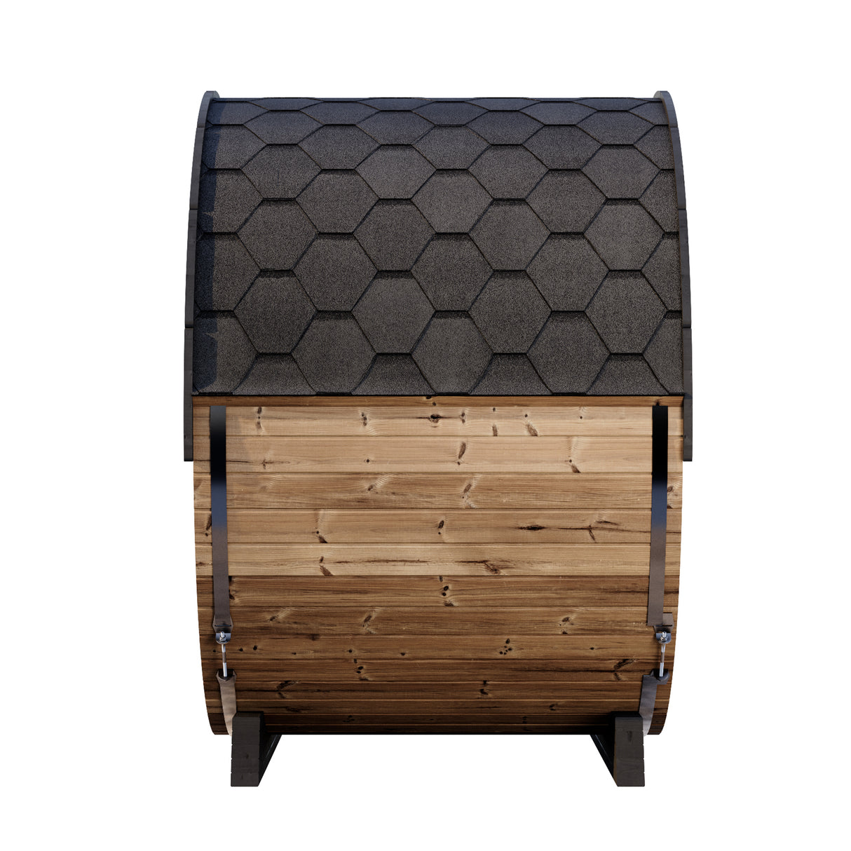 SaunaLife Elegance Series: 4-Person Barrel Sauna by Aurora Sanctuary - Relax and Unwind in Style