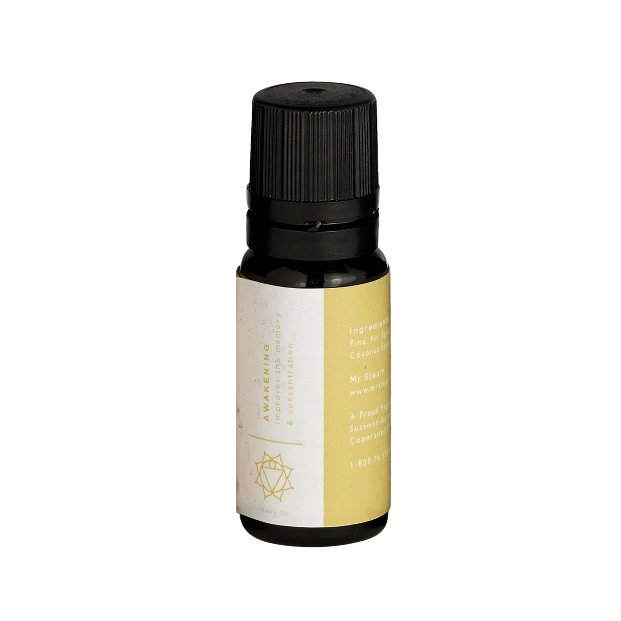 Yellow Awakening Chakra Aroma Oil in 10 mL Bottle