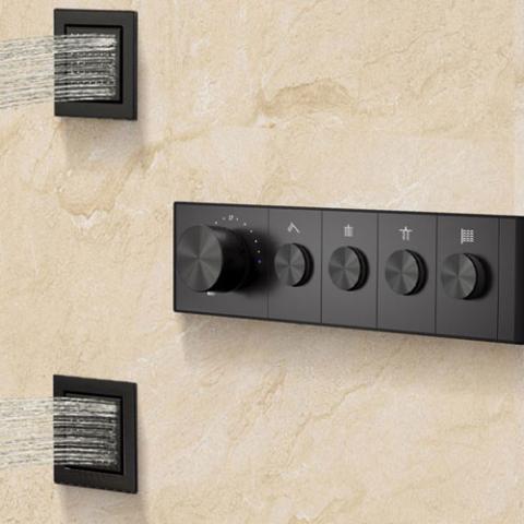 Anthem 3-outlet Thermostatic Valve Control Panel