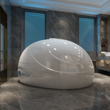 Discover the ultimate relaxation in the DreamPod Sport Float Pod at Aurora Sanctuary - your destination for sensory deprivation bliss and rejuvenation. Experience pure tranquility and wellness.