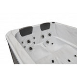 LUXURY SPAS | STUDIO SERIES RILEY 3 PERSON CLOUD GRAY WS-291-CG