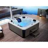 LUXURY SPAS | ELITE SERIES VICTORIA 6 PERSON CLOUD GRAY WS-693