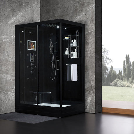 Maya Bath Anzio Steam Shower With TV