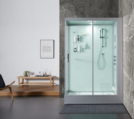 Maya Bath Anzio Steam Shower With TV