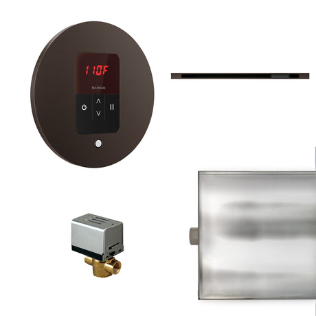 Basic Butler Linear Steam Shower Control Package with iTempo Control and Linear SteamHead