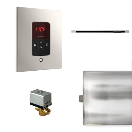 Basic Butler Linear Steam Shower Control Package with iTempo Control and Linear SteamHead