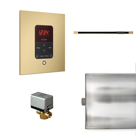 Basic Butler Linear Steam Shower Control Package with iTempo Control and Linear SteamHead