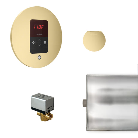 Basic Butler Steam Shower Control Package with iTempo Control and Aroma Designer SteamHead