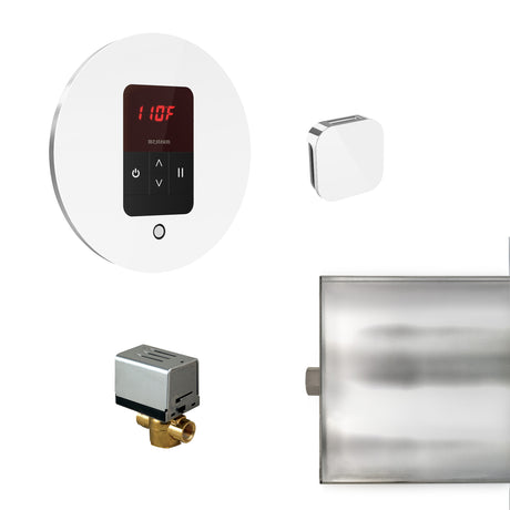 Basic Butler Steam Shower Control Package with iTempo Control and Aroma Designer SteamHead