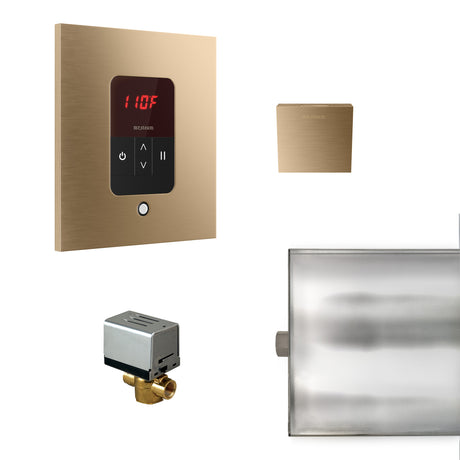 Basic Butler Steam Shower Control Package with iTempo Control and Aroma Designer SteamHead