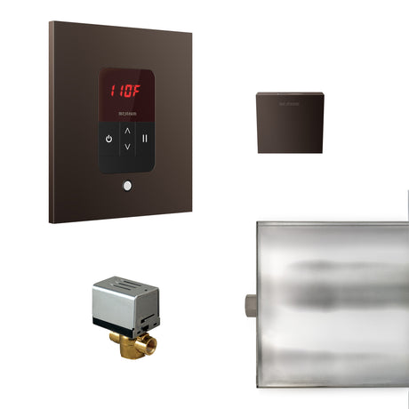 Basic Butler Steam Shower Control Package with iTempo Control and Aroma Designer SteamHead