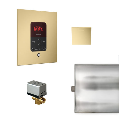 Basic Butler Steam Shower Control Package with iTempo Control and Aroma Designer SteamHead