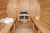 Image of Dundalk Leisurecraft Canadian Timber 4-Person Sauna available at Aurora Sanctuary for online purchase