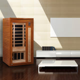 Dynamic Barcelona 1-2 Person Low EMF Infrared Sauna - Top Quality Relaxation at Aurora Sanctuary