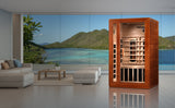 Dynamic Cordoba 2-Person Zero EMF Infrared Sauna - Improve Your Wellness with this Spacious Sauna from Aurora Sanctuary