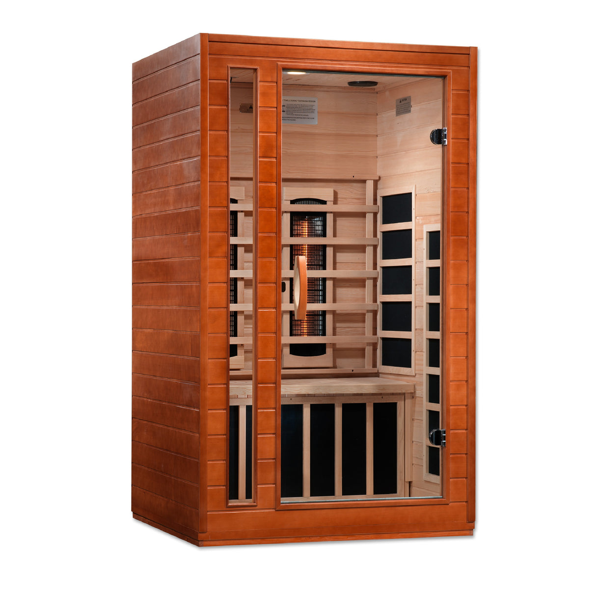 Dynamic Cordoba 2-Person Zero EMF Infrared Sauna for Ultimate Comfort and Wellness