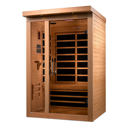 Two-person low EMF infrared sauna - DYNAMIC LLUMENERES