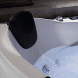 Empava 59JT319LED 59-Inch Whirlpool Corner Bathtub - Luxury Spa Design