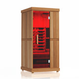 Experience the rejuvenating power of the Finnmark FD-1 Full Spectrum 1-Person Infrared Sauna at Aurora Sanctuary