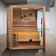 Luxury Golden Designs Hanko 2-Person Indoor Sauna available at Aurora Sanctuary - premium relaxation experience