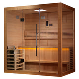 Traditional Sauna - Forssa Edition Canadian Red Cedar - Aurora Sanctuary