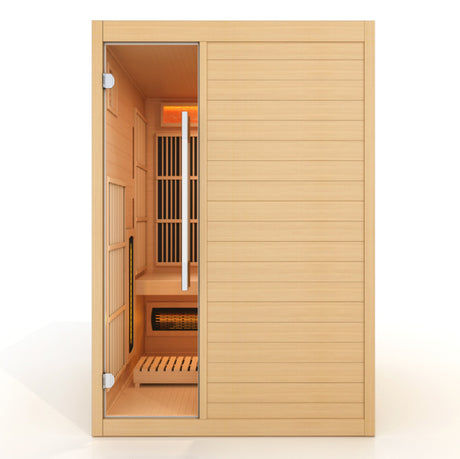 Golden Designs 2025 Soria 3 Per Hybrid Sauna Indoor . Full Spectrum and Harvia Traditional Stove GDI-8330-01