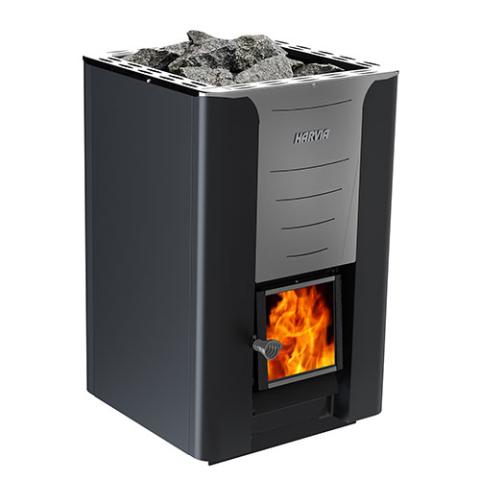 Harvia Wood Burning Sauna Stove | The Pro 36 Sauna Wood Burning Heater