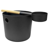 Bucket,Ladle As Handle,Black