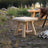 Dundalk Leisurecraft Canadian Timber Table/Stool 45x38x46cm