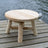 Dundalk Leisurecraft Canadian Timber Log 24" Round End Table 60cm 