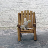 Dundalk Leisurecraft Canadian Timber Adirondack Kids Chair