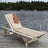 Dundalk Leisurecraft Canadian Timber Adirondack Chaise Spa Lounge Chair