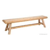 Dundalk Leisurecraft Canadian Timber 96" Outdoor Dining Bench