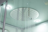 Maya Bath Lucca Steam Shower with Tv