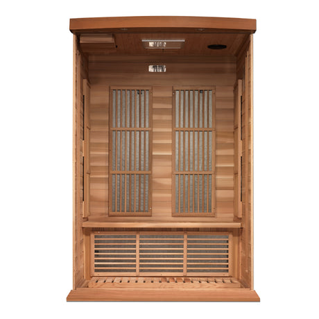 Maxxus Cholet Edition 2-Person Near Zero EMF Far Infrared Sauna - Aurora Sanctuary