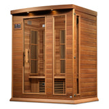 Maxxus Montilemar 3-Person Near Zero EMF Sauna - High-Quality Infrared Sauna for Relaxation and Wellness