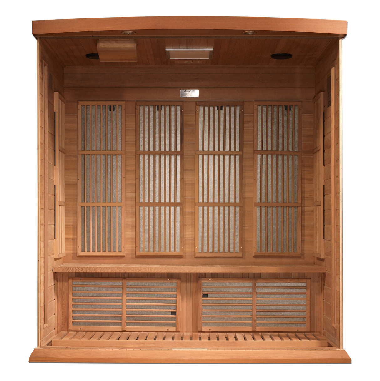 Maxxus Chaumont 4-Person Corner Far Infrared Sauna - Aurora Sanctuary