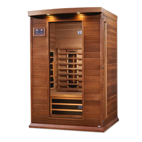 Maxxus 2-Person Full Spectrum Sauna with Near-Zero EMF and Far Infrared Technology for Optimal Relaxation and Wellness